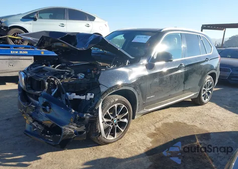 2015 BMW X5 xDrive35D из США, поврежденный, VIN 5UXKS4C56F0N06232